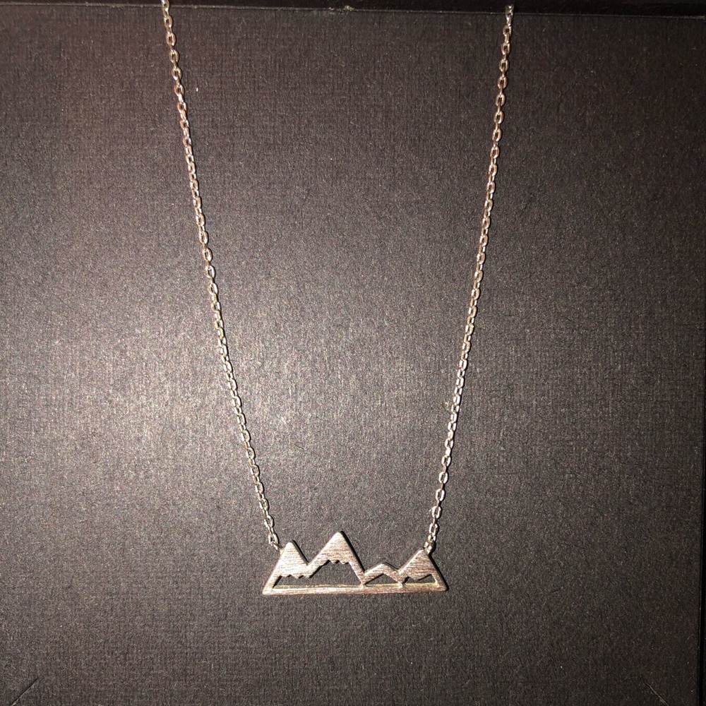 Silver Mountain Necklace